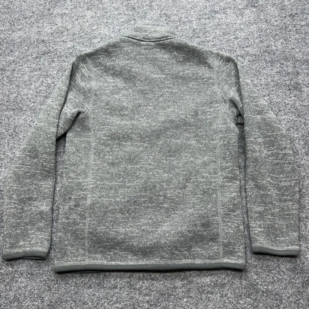 Patagonia Better Sweater Full Zip Jacket Kids Medium 10 Heathered Gray Fleece
